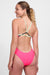 Perry Swim Onesie - Hot Pink Contrast